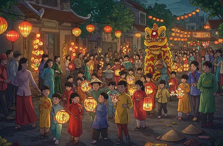 Ký ức Trung Thu tuổi thơ